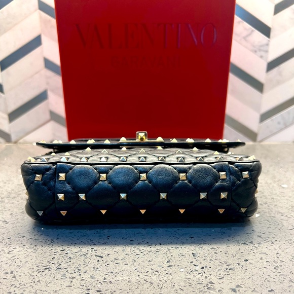 Valentino Napa Small Rockstud Spike Bag Small - Picture 10 of 16